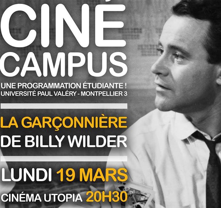 Ciné Campus #6 : « La Garçonnière » de Billy Wilder : Lundi 19 mars