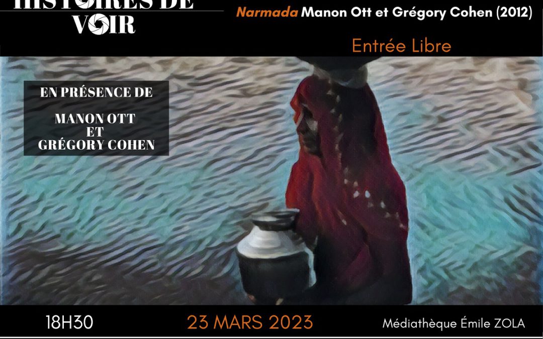 Manon Ott et Grégory Cohen – masterclass et projection à la médiathèque Zola le 23 mars 2023 à 18h30