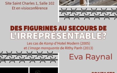 Intervention d’Eva Raynal le 8 mars à 14h au site Saint-Charles 1 dans le cadre du séminaire « Le(s) personnage(s) à l’écran »